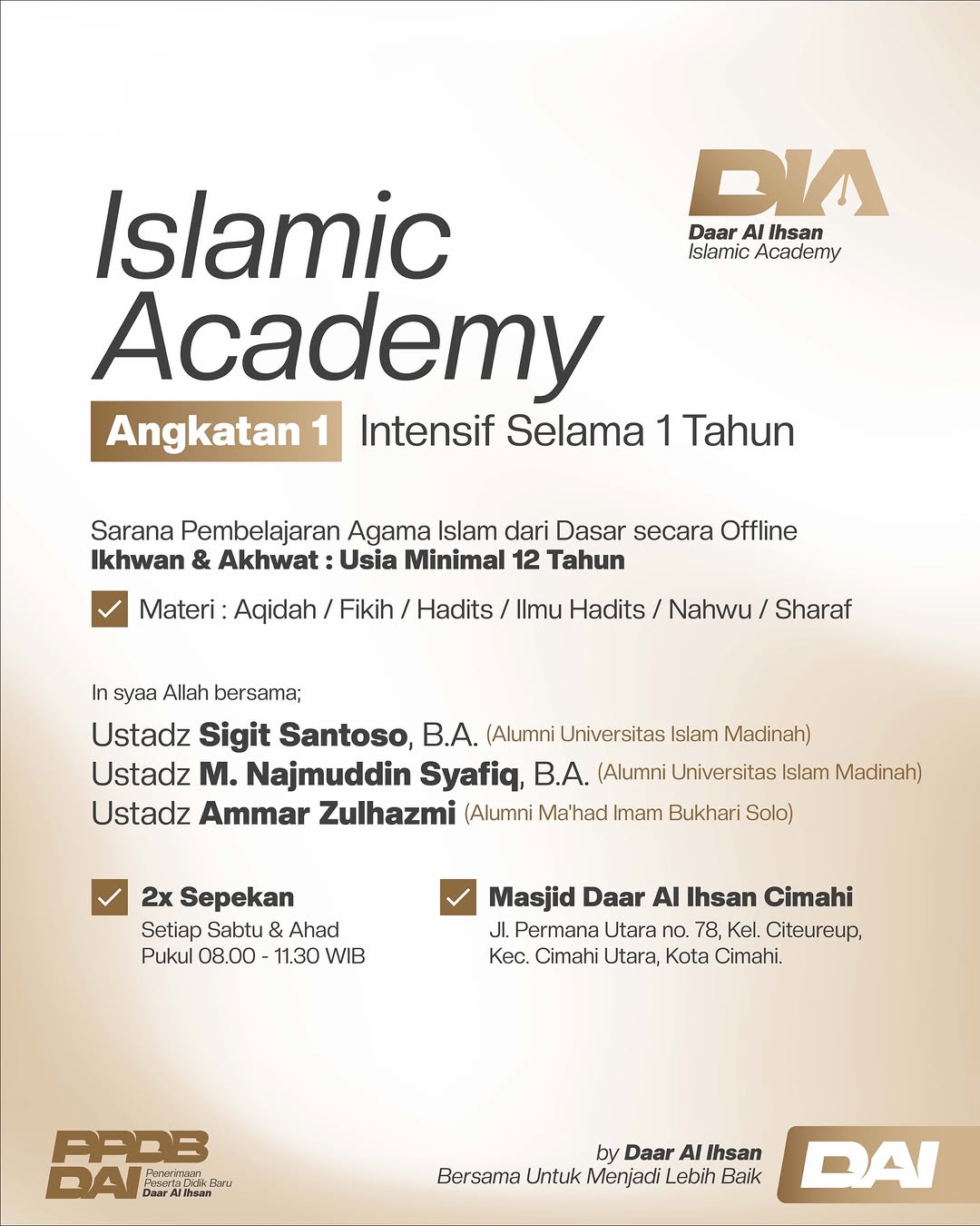 Kegiatan Masjid Daar Al-Ihsan